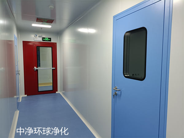 凈化車(chē)間工程組合式空氣處理機(jī)組的安裝